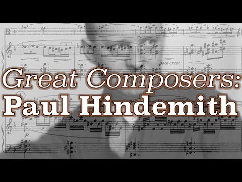 Video: German composer Paul Hindemith: biography, lub neej, creativity thiab nthuav tseeb