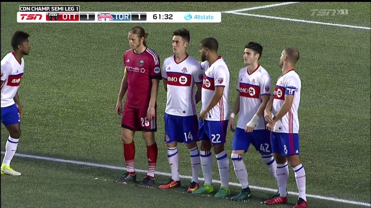 Match Highlights: Toronto FC at Ottawa Fury FC: 1st-Leg - May 23, 2017