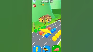 Shape Shifting Game (level 13) #games #shorts  #youtubeshorts