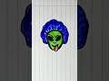Menggambar alien #menggambar