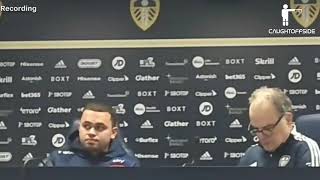 Leeds v Man Utd - Marcelo Bielsa's Post-Match Reaction