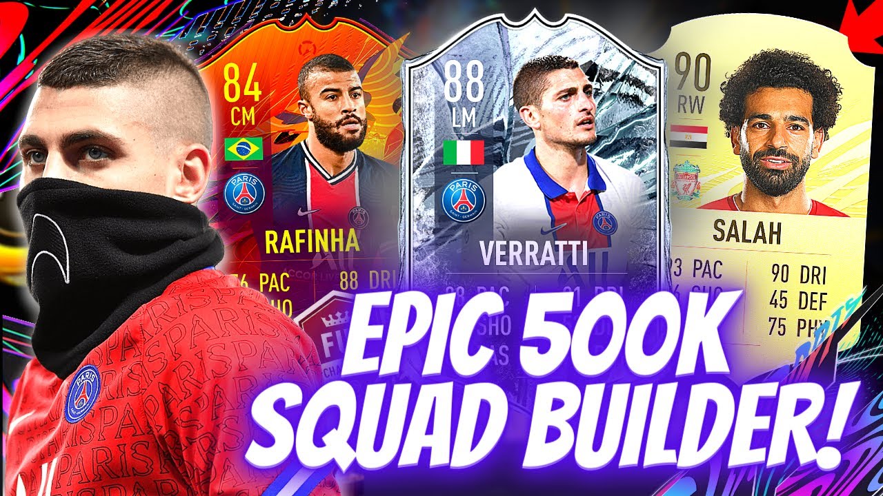 OVERPOWERED 500K TEAM FIFA 21 (Increase Your Wins)! | FIFA 21 500K SQUAD BUILDER!