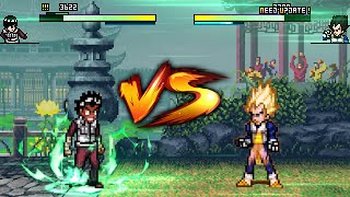 Rock Lee VS Vegeta - Mugen Academy V8