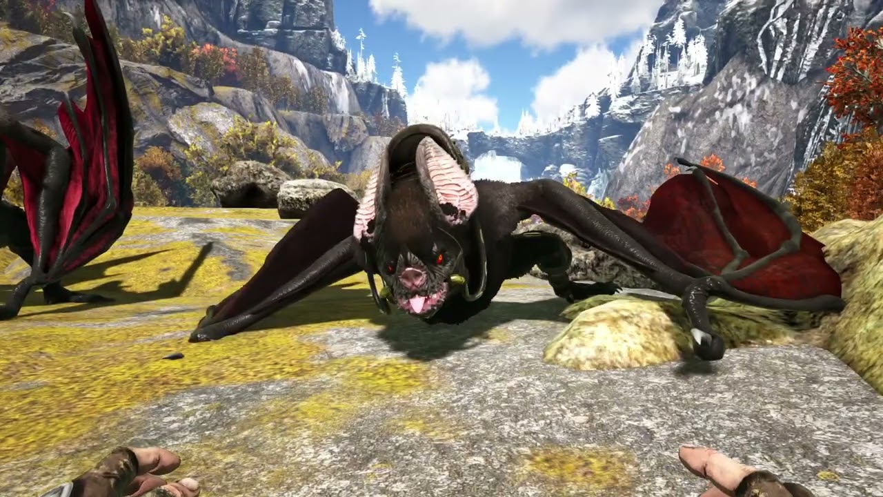 ARK: Survival Evolved: Desmodus Draculae eating animation