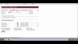Supply Requisition