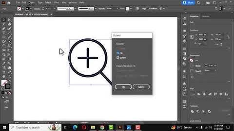 How to Create a Zoom In Icon in Adobe Illustrator | Easy Tutorial