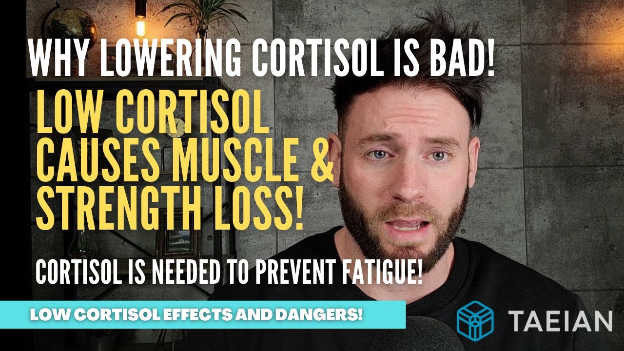Why Low Cortisol Is Bad! Muscle & Strength Loss! Fatigue! Digestive