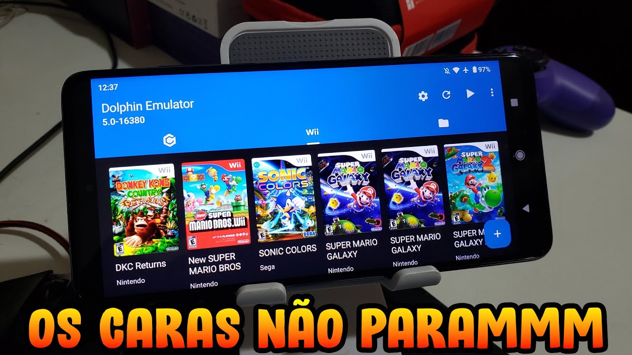 Melhor Emulador de Nintendo Wii para Celular