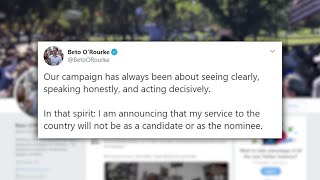Beto O'Rourke drops out of 2020 presidential campaign