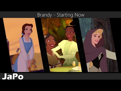 〖和訳・日本語〗アルティメット・プリンセス・セレブレーション | Brandy - Starting Now (Lyrics) ディズニープリンセス