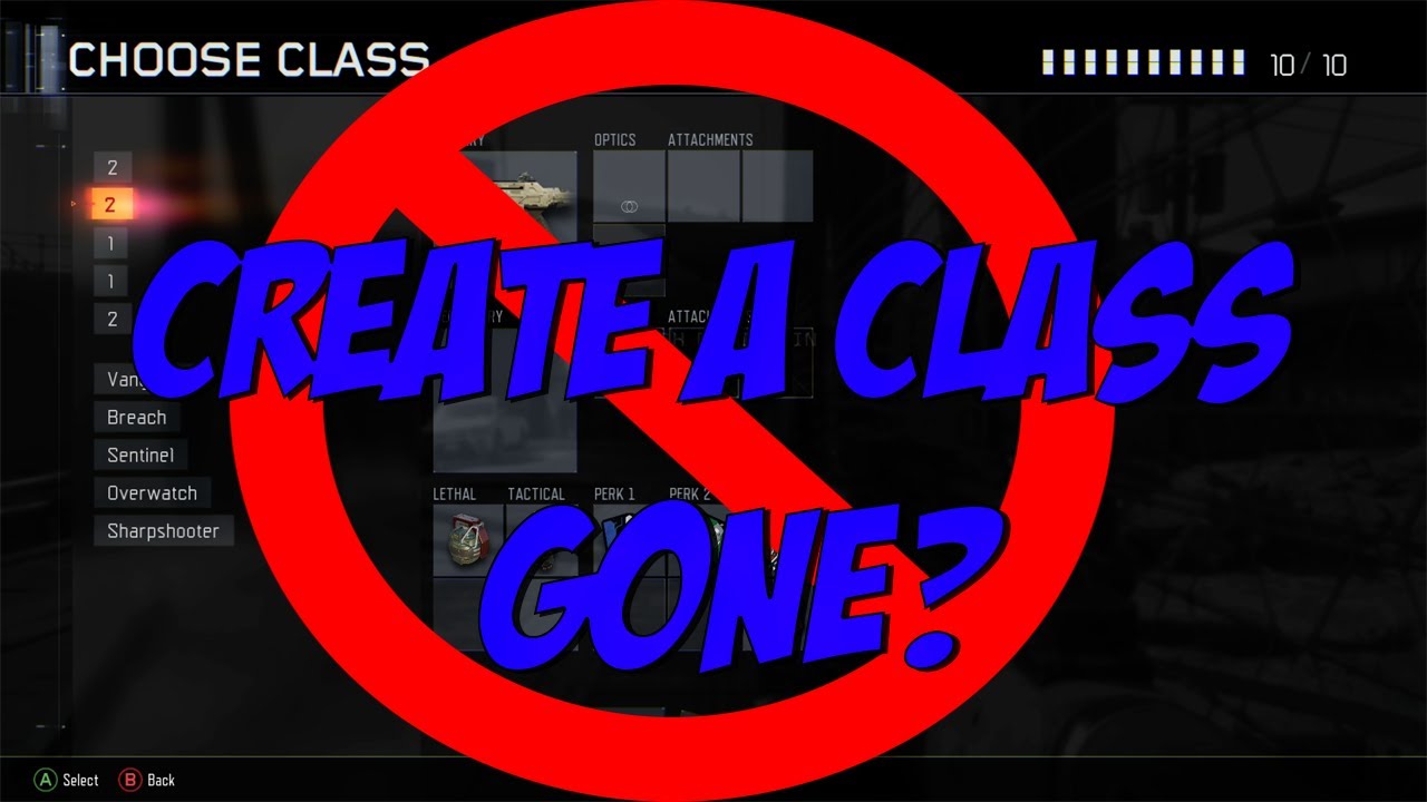 Call of Duty WW2 - Create a Class Gone? ( Explained Kinda )