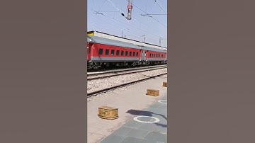 Ashram express got electric locomotive engine