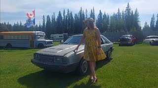 Match Highlights The better looking Mustang.. 1981 Mercury Capri checking out the new project! Plus it running.