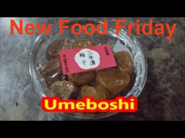 New Food Friday | Taste Test | Umeboshi | in a horse barn!