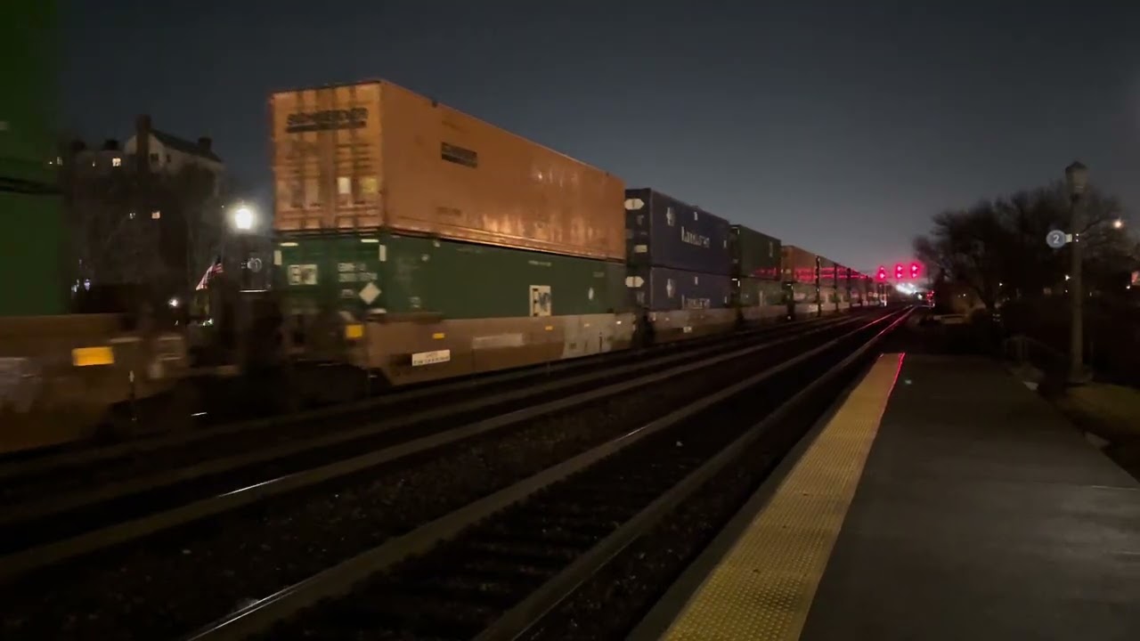 Monster Westbound UP intermodal #train 