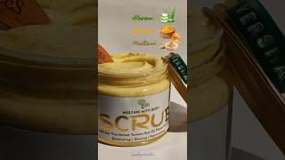 Glow naturally with this DIY Multani Mitti Body Scrub ✨🌿 #ad #nature #skincare #glowup