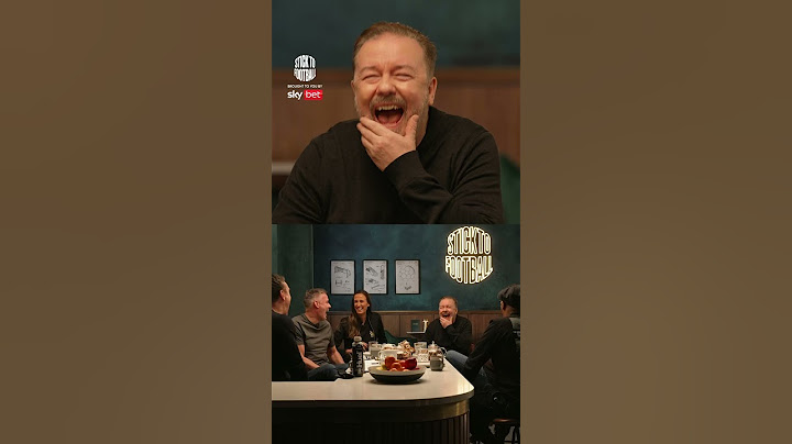 Are Ricky Gervais and Roy Keane secret brothers!? 😂 😂