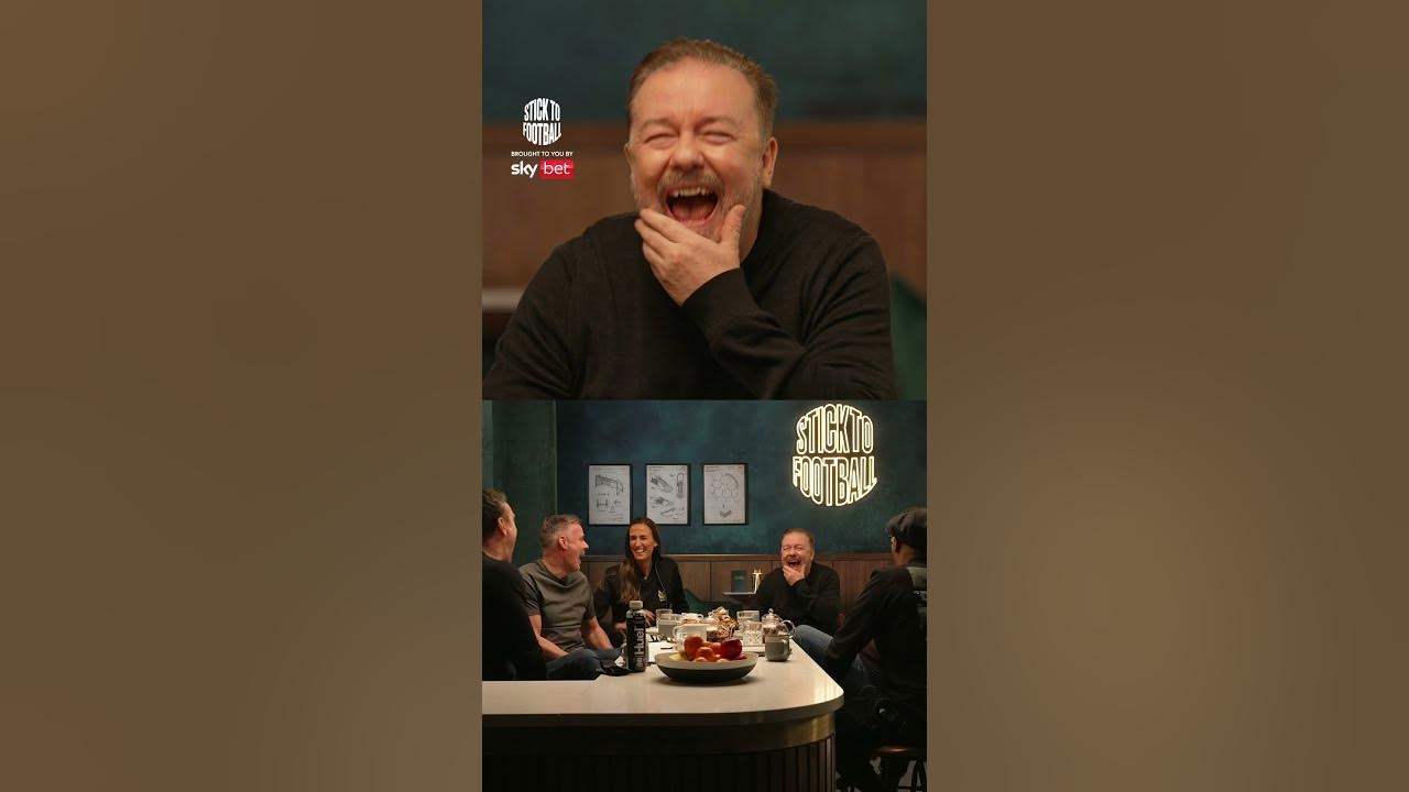 Are Ricky Gervais and Roy Keane secret brothers!? 😂 😂 - YouTube