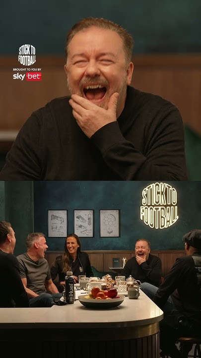 Are Ricky Gervais and Roy Keane secret brothers!? 😂 😂 - YouTube