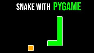 Create Snake with Python in 20 MINUTES!