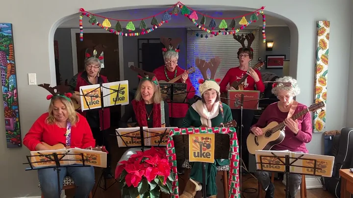 "Reindeer Sleigh" performed by The Ladies of the Uke, Los Angeles, CA