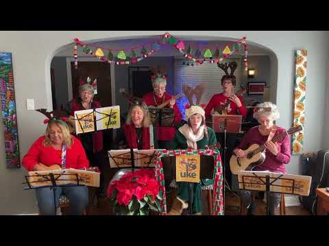 "Reindeer Sleigh" performed by The Ladies of the Uke, Los Angeles, CA