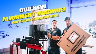We got a new alignment machine!