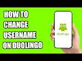 How to Change Username on Duolingo (Easy Guide)