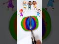 Guess The Final Color 🎨 | Satisfying Color mixing   #satisfying   #colormixing #asmart