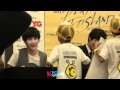 Seung Hyun (FT Island) playing around with a kid