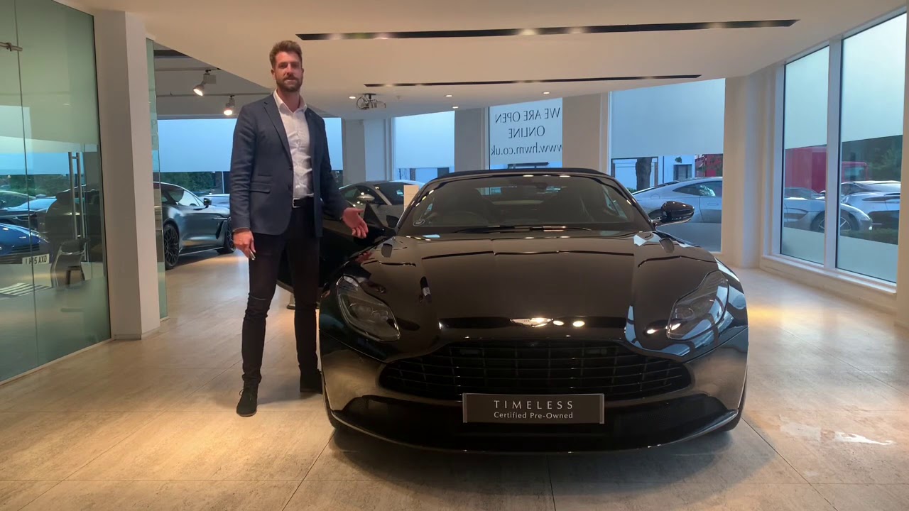 DB11 Volante + Quicksilver Exhaust + start up!!