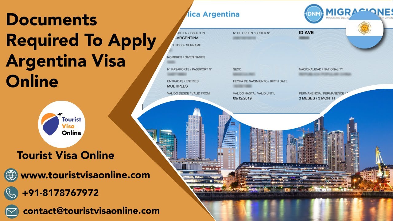 documents required for argentina tourist visa