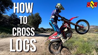 видео: Пересечение бревен эндуро | Советы по развитию навыков езды на эндуро картинка: Пересечение бревен эндуро | Советы по развитию навыков езды на эндуро