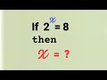 A Very Nice Exponential Problem|Math Olympiad