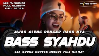 Download Lagu DJ CEK SOUND SLOW FULL BASS | BASS SYAHDU FULL MELODY COCOK BUAT CEK SOUND  MP3