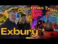 Magical Night Train Through a Light Show At Exbury Gardens