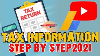 How to Submit Tax Information Form in Google Adsense for YouTube & Blog Earnings | Step by Step