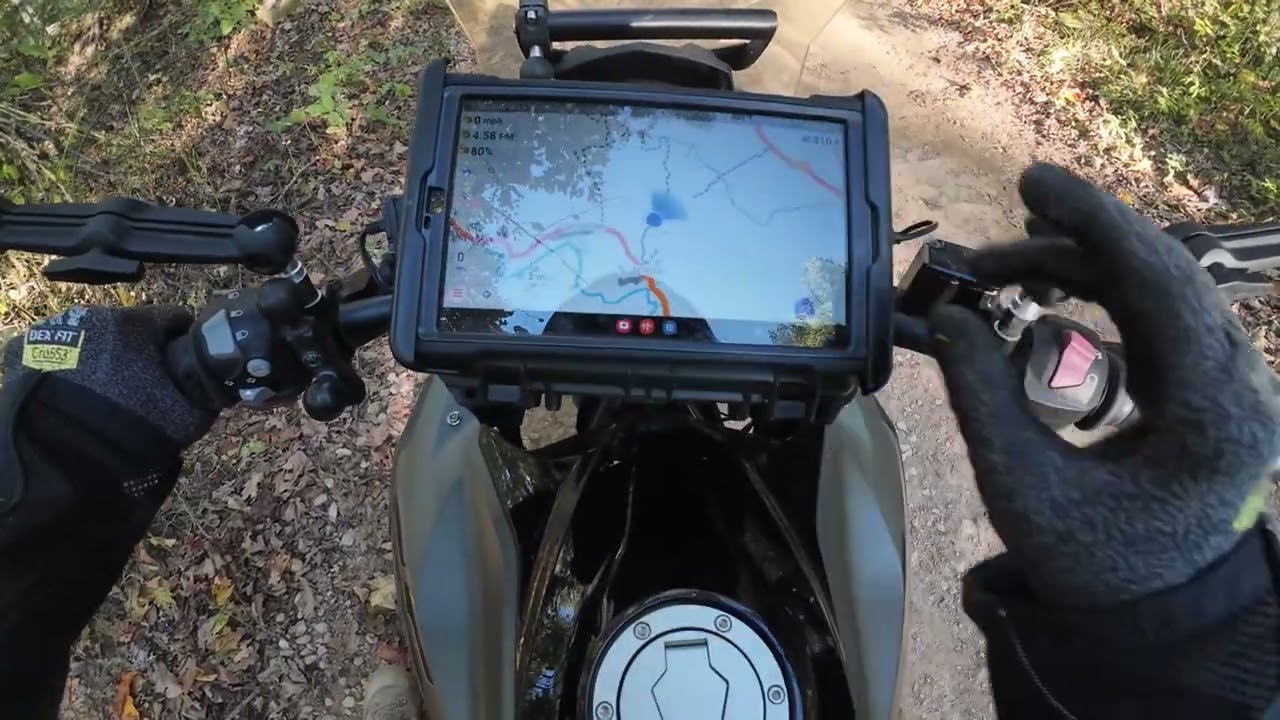 Finding A Motorcycle Dispersed Campsite - Wayne National Forest - October 1, 2025