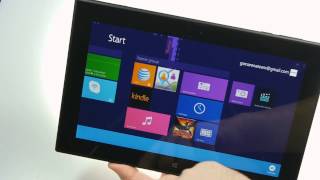 Nokia Lumia 2520 user interface