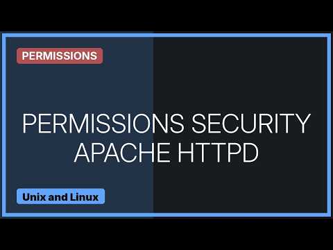 Unix & Linux: Security - Giving Apache write access to /var/www/html