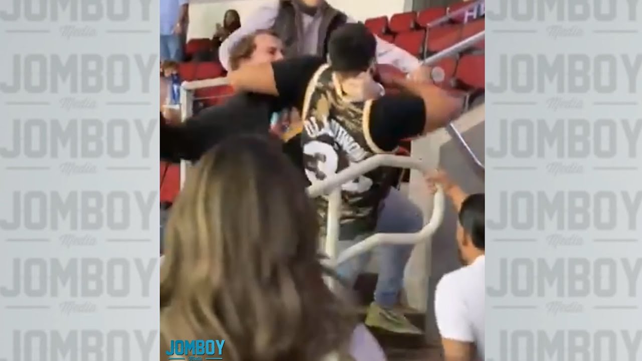 Fans Brawl at the Toyota Center, a breakdown