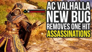 We Know What Removes The One Hit Assassinations In Assassin's Creed Valhalla (AC Valhalla News)