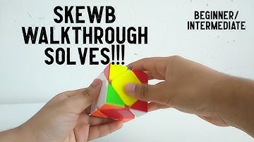 Skewb Example Solves! (Beginner/Intermediate)