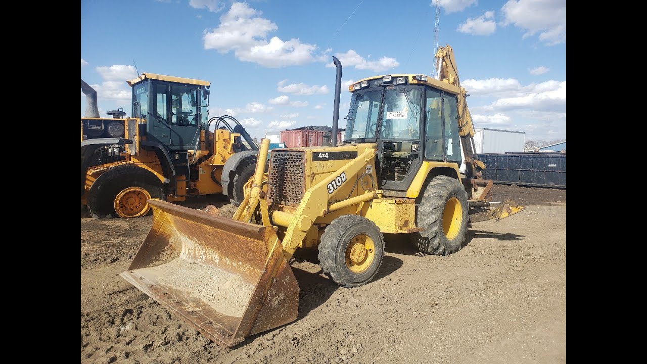 1991 John Deere 310D Equipment Parts Unit 91RE102 YouTube