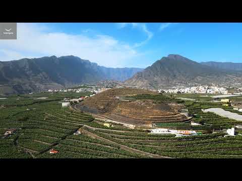 From Tazacorte to Los LLanos - La Palma Drone 4K