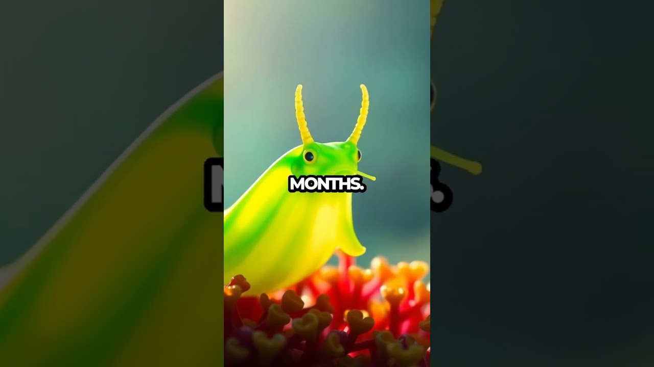 Meet the Solar-Powered Sea Slug: Nature's Genius! 