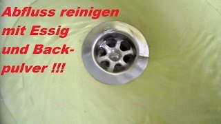Was bewirkt Backpulver im Abfluss? Was bewirkt Backpulver im Abfluss?