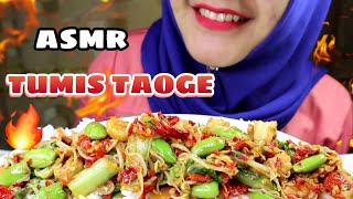 ASMR MUKBANG TUMIS PEDAS TAOGE UDANG PETE || ASMR MUKBANG INDONESIA