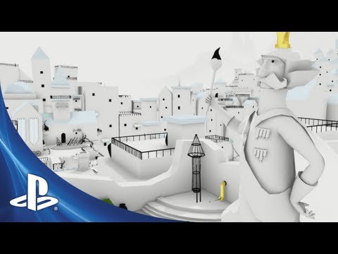 Vídeo: Sony Revela The Unfinished Swan Exclusivo Para PSN Com Trailer De Estreia