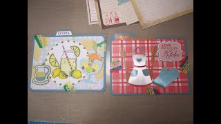 Recipe Divider Cards #27~ Pinterest Inspired Collaboration W/ScrapsandThings1